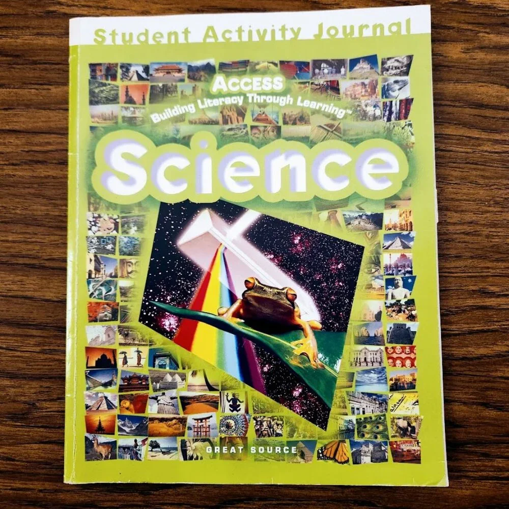 Science Access Building Literacy Through Learning Student Activity Journal Book